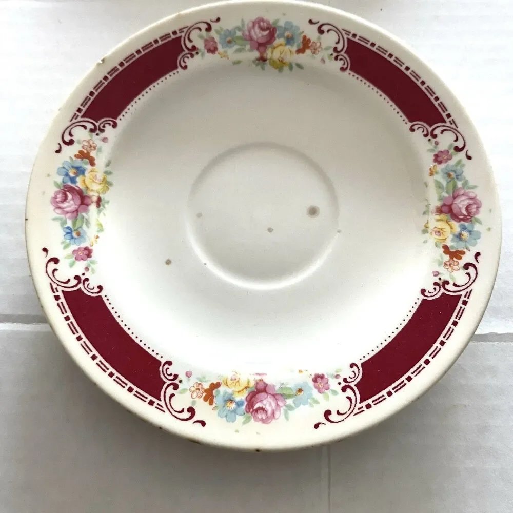 Vintage Homer Laughlin Majestic Brittany Lady Alice 6